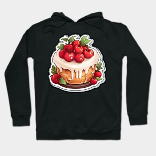 Cranberry Tart Cake Hoodie